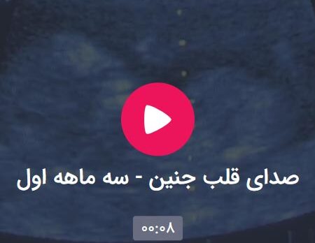 صدای قلب جنین - سه ماهه اول